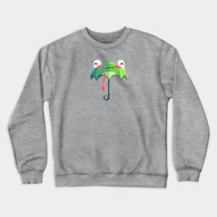 Froggy Brolly! Crewneck Sweatshirt